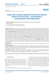 Study of the strength regulation factors for the adhesive bonding “cement matrix – reinforcing fiber” in composites for 3D-build printing
