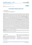 Acoustooptic shutter for glass units