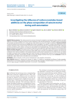 Investigating the influence of carbon nanotube-based additives on the phase composition of cement mortar during well cementation