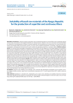 Suitability of basalt raw materials of the Kyrgyz Republic for the production of superthin and continuous fibers