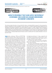 How to properly test and apply BETOPRESS® lyophobic sols and sol-based modifiers in cement concrete