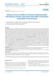 Siliceous rocks as modifiers of structure of photocatalytic self-cleaning concrete. Assessment of the effect on the phase composition of cement stone