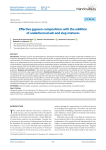 Effective gypsum compositions with the addition of underburned ash and slag mixtures