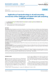 Application of nanotechnology in oil well cementing – an overview of the challenges associated with well cementing in difficult conditions