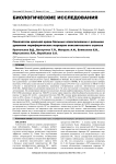 Показатели красной крови больных алкоголизмом с разными уровнями периферических маркеров окислительного стресса