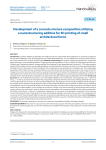 Development of a concrete mixture composition utilizing a nanostructuring additive for 3D printing of small architectural forms