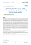 Distributed reaction surface of carbon-graphite volume-porous cathodes as a parameter for optimizing of metallization process of composite and nanocomposite materials
