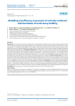 Modelling and efficiency assessment of vertically reinforced slab foundation of multi-storey building