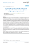 Analysis of the impact of subgrade reinforcement technologies on the stability of structures designed on high-temperature permafrost soils