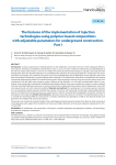 The features of the implementation of injection technologies using polymer-based compositions with adjustable parameters for underground construction. Part I