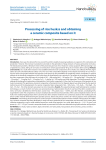 Processing of rice huskss and obtaining a ceramic composite based on it