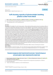 Self-cleaning capacity of photocatalytic building plasters under frost attack