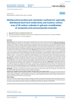 Mathematical models and calculation methods for optimally distributed electrical conductivity and reaction surface area of 3D carbon cathodes in galvanic metallization of composite and nanocomposite materials