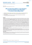 Effect of lubricating additives on the tribological properties of polymer-clay drilling fluid in a metal-to-metal sliding contact