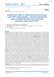 Experimental studies of reinforced concrete structures in the “HPP supporting piers – powerhouse headwall” system strengthened with prestressed basalt composite reinforcement. Part II