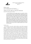 Impact of tram traffic on noise and vibrations