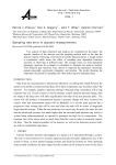 Sampling rate error in acoustic measurements