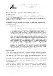 Pulse echo method for nonlinear ultrasound parameter measurement