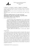 Ultrasonic guided waves in tri-layer structure. Application to study the interaction of guided waves with hidden defect at low frequency