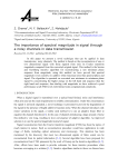 The importance of spectral magnitude in signal through a noisy channels in data transmission