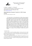 Using stationary wavelet transform in bch image coding