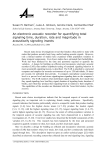 An electronic acoustic recorder for quantifying total signaling time, duration, rate and magnitude in acoustically signaling insects