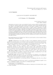 Calculus of tangents and beyond