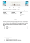 Efficiency of 3D printing in civil engineering