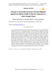 Changes in antioxidant enzymes activities mitigates deleterious effects of ROS in Panicum miliaceum (L.) under drought stress