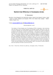 Nutrient use efficiency in eucalyptus clones