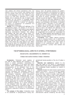 The epydemiological aspects of arterial hypertensioni