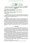 Climate change and the thermal island effect in the million-plus city