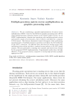 Multiple-precision matrix-vector multiplication on graphics processing units