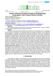 Impact of internal and external factors in buiding energy consumption under tropical climatic condition