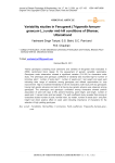 Variability studies in Fenugreek (Trigonella foenum-graecum L.) under mid-hill conditions of Bharsar, Uttarakhand