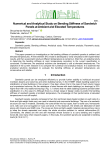 Numerical and analytical study on bending stiffness of sandwich panels at ambient and elevated temperatures