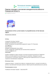 Оценка текущего состояния конкурентоспособности Самарской области