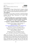 Soils in the bulia micro watershed of Gorontalo province, Indonesia, and their quality assessment