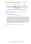A modified D-roms method for determination of lipid peroxidation