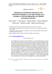 Responses of carthamus tinctorius at two development stages to low light intensity (LLI): changes on phenolic metabolites and related antioxidant activities