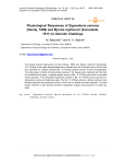 Physiological responses of Sigmadocia carnosa (Dendy, 1889) and Mycale mytilorum (Annandale, 1911) to osmotic challenge