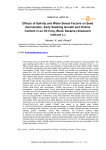 Effects of salinity and water stress factors on seed germination, early seedling growth and proline content in an oil crop, black sesame (Sesamum indicum L.)