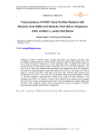 Transcriptomic VVPHO1 gene profiles relation with abscisic acid (ABA) and salicylic acid (SA) in grapevine (Vitis vinifera L.) under salt stress