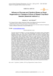 Influence of sucrose and cytokinin stress on shoot regeneration in cotyledon culture of oilseed crop black sesame (Sesamum indicum L.)