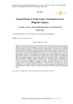 Drought stress in pulse crops: consequences and mitigation options