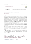 Complexity of Computations with Time Travel
