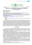 Protective oil molecular film on metal surfaces: Method for determining quality