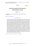 Potential contestants of plant species in rhizoremediation process