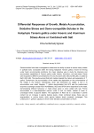 Differential responses of growth, metals accumulation, oxidative stress and osmo-compatible solutes in the halophyte Tamarix gallica under arsenic and aluminum stress alone or combined with salt