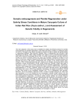 Somatic embryogenesis and plantlet regeneration under salinity stress conditions in mature caryopsis culture of Indian red rice (Oryza sativa L.) and assessment of genetic fidelity in regenerants